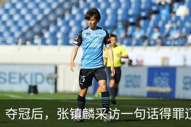 夺冠后，张镇麟采访一句话得罪辽宁，辽蜜：有本事到四川证明价值